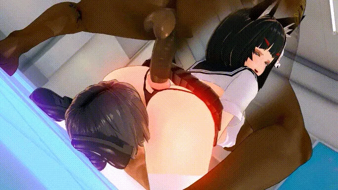 【MMD/tom大力/纯啪】碧蓝航线NTR 实习指挥官与不贞骚婊媚黑女友+娼姬淫舰QOS【382m/1080p/飞猫百度】