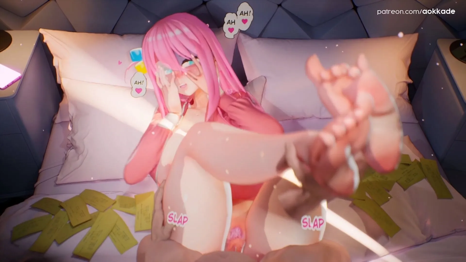 【3D/Aokkade/纯啪】诱惑人妻日向雏田CV音效版+散装无音效整合版22分半【1.06g/1080p/飞猫百度】