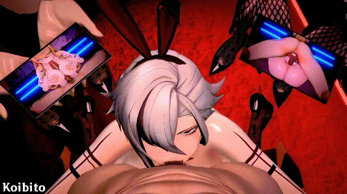 【MMD/Koibito/纯啪】原神巨乳肥臀~蒙德温泉节(1+2) 稻妻兔女郎等【1.26g/1080p/飞猫百度】